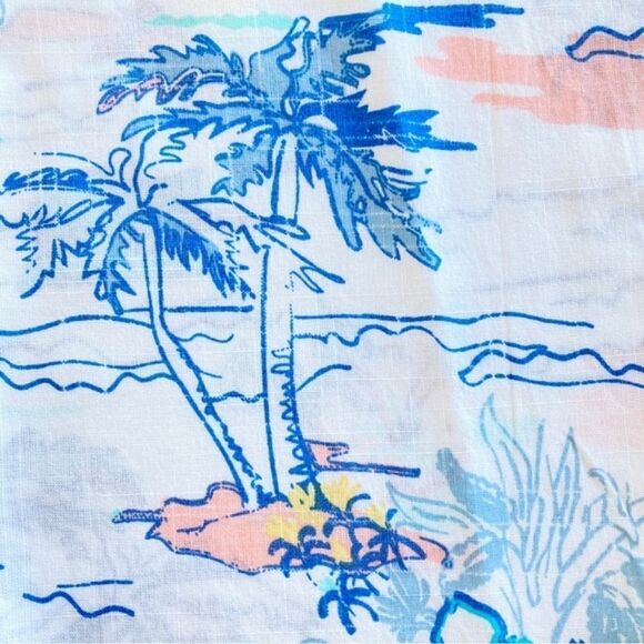 IZOD Chambray SS Button-Down Shirt - Picture 3 of 10